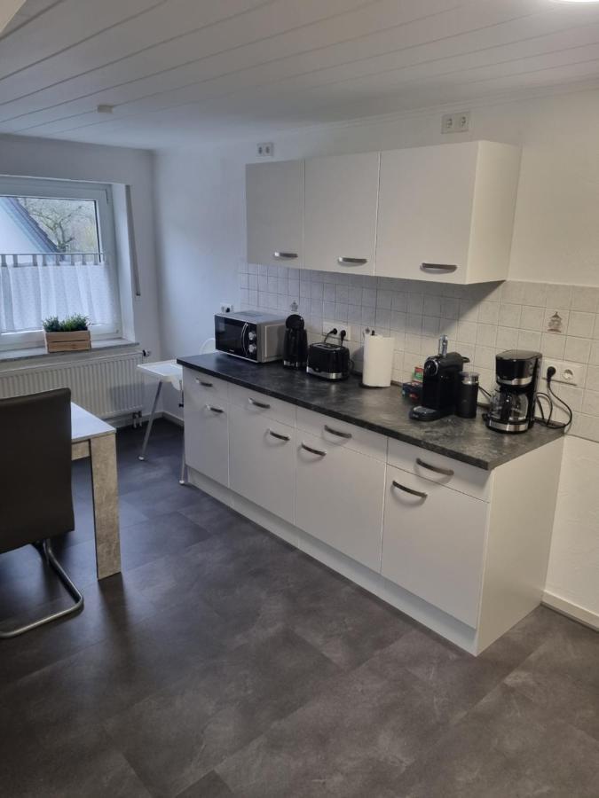 Ferienwohnung Am Fusse Des Eggegebirges Bad Driburg Dış mekan fotoğraf