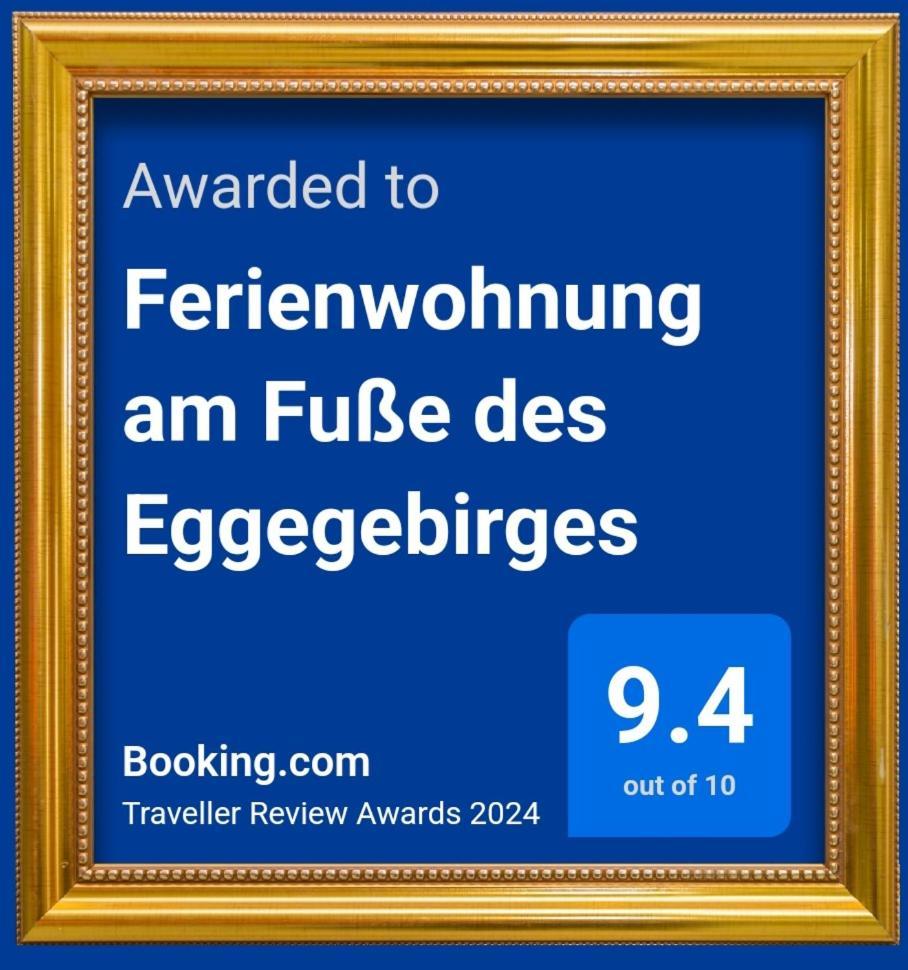 Ferienwohnung Am Fusse Des Eggegebirges Bad Driburg Dış mekan fotoğraf