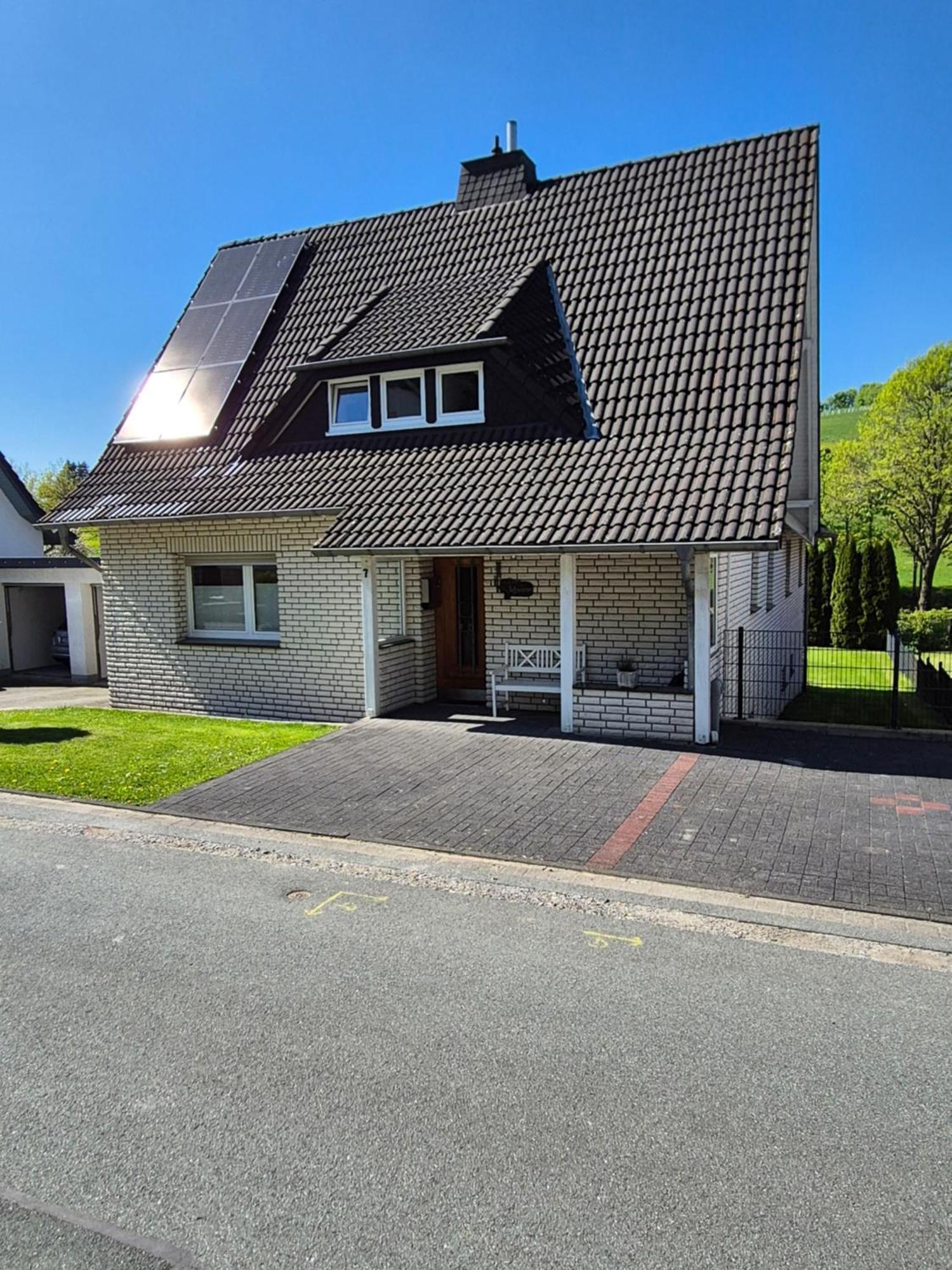 Ferienwohnung Am Fusse Des Eggegebirges Bad Driburg Dış mekan fotoğraf